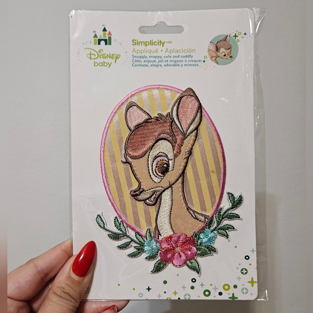 Disney Baby Bambi Iron On Applique / Patch